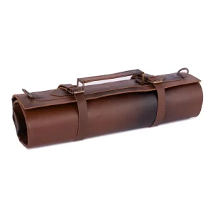 Handmade 4 Pockets Leather Knife roll, Tool Holder, Storage Bag