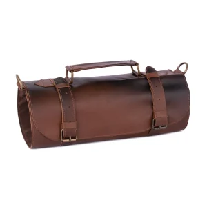 Handmade 7 Pockets Leather Knife roll, Tool Holder, Storage Bag, chef bag